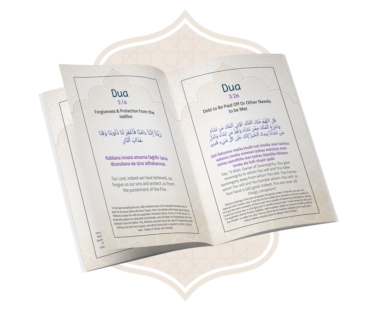 Dua Book Mockup